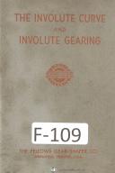 Fellows-Fellows The Involute Curve Involute Gearing Manual Year (1950)-Information-Involute Gear-Reference-01